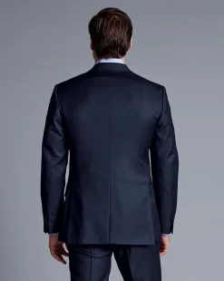 Suit Jackets|Blazers<Charles Tyrwhitt Italian Luxury Textured Suit Jacket - Ink Blue