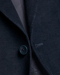 Blazers|Navy<Charles Tyrwhitt Italian Moleskin Jacket - Navy