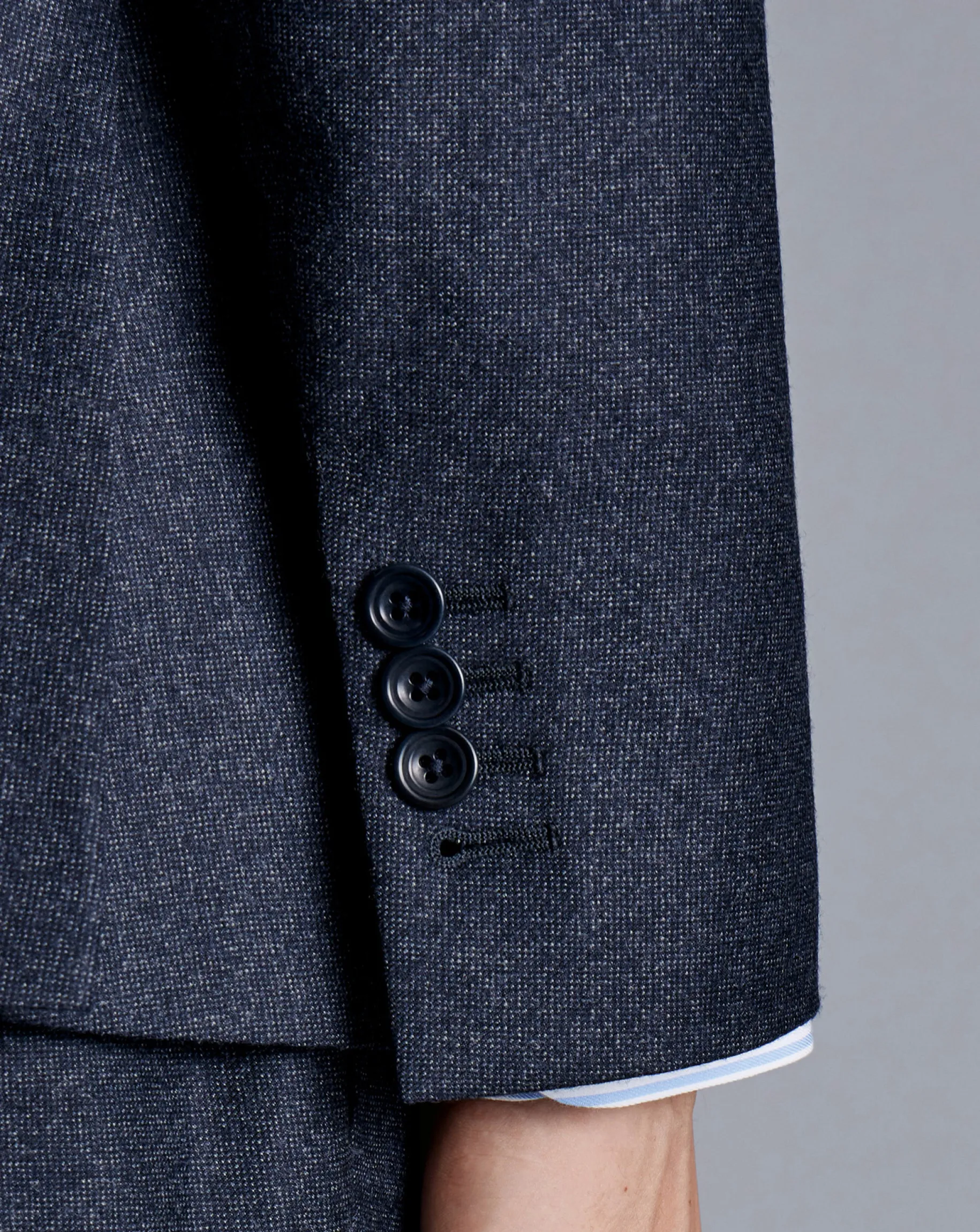 Suit Jackets<Charles Tyrwhitt Italian Pindot Suit Jacket - Denim Blue