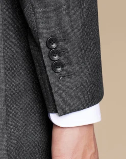 Seasonal Looks|Suit Jackets<Charles Tyrwhitt Italian Pindot Suit Jacket - Grey