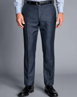 Suit Pants|Pants & Shorts<Charles Tyrwhitt Italian Suit Pants - Steel Blue