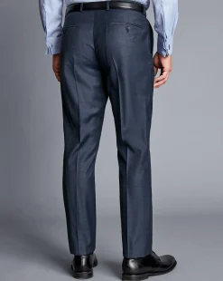 Suit Pants|Pants & Shorts<Charles Tyrwhitt Italian Suit Pants - Steel Blue