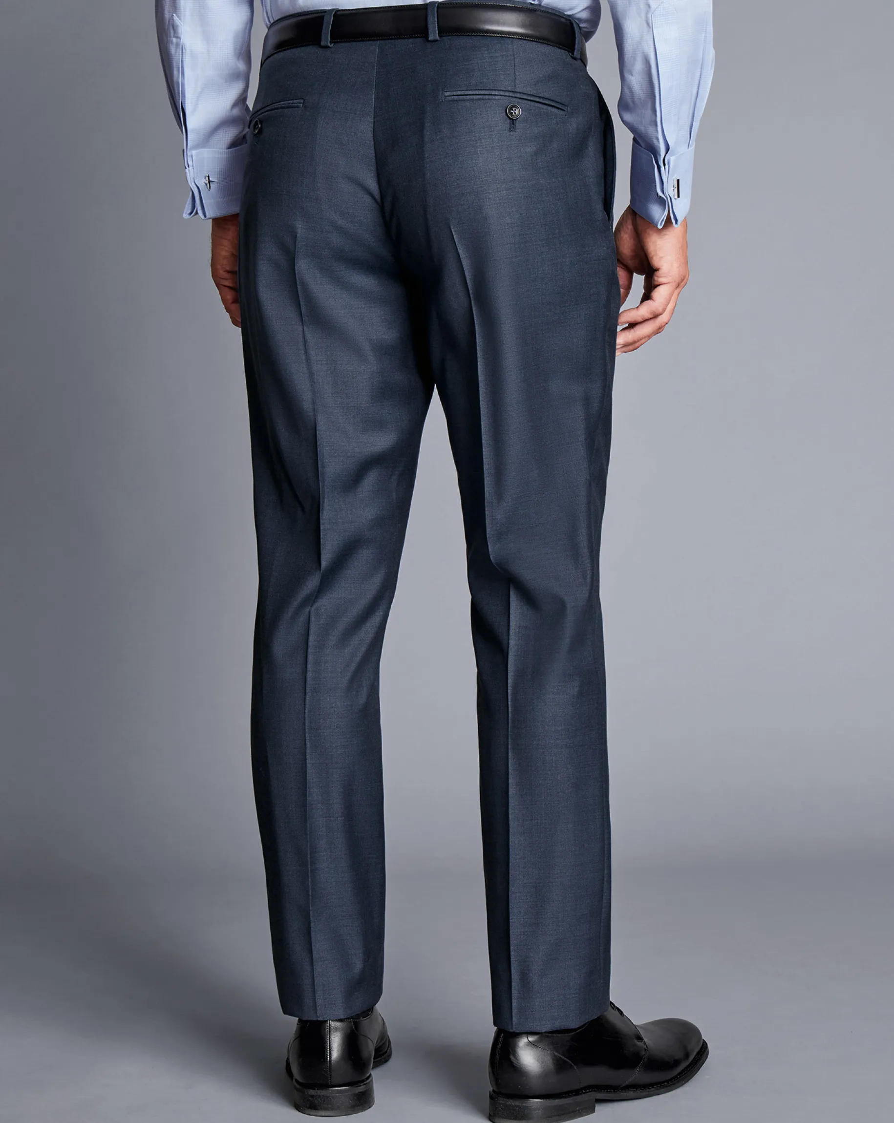 Suit Pants|Pants & Shorts<Charles Tyrwhitt Italian Suit Pants - Steel Blue