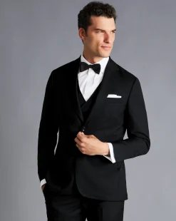 Suit Jackets|Blazers<Charles Tyrwhitt Italian Tuxedo Jacket - Black