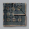 Accessories<Charles Tyrwhitt Large Geo Print Silk Pocket Square - Green