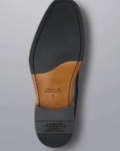 Boots|Black Shoes<Charles Tyrwhitt Leather Chelsea Boots - Black