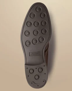 Boots|Brown Shoes<Charles Tyrwhitt Leather Chukka Boots - Dark Chocolate