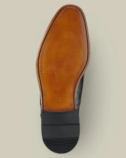 Smart Shoes|Black Shoes<Charles Tyrwhitt Leather Oxford Brogue Shoes - Black