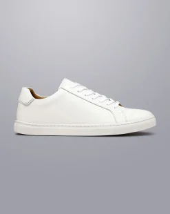 Sneakers<Charles Tyrwhitt Leather Sneakers - White