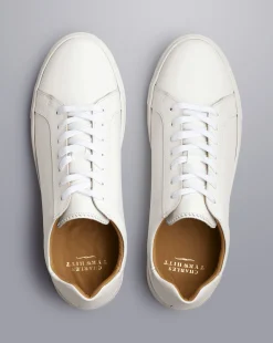 Sneakers<Charles Tyrwhitt Leather Sneakers - White