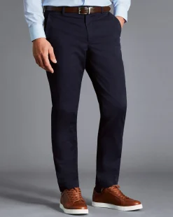 Seasonal Looks|Pants & Shorts<Charles Tyrwhitt Lightweight Pants - Navy