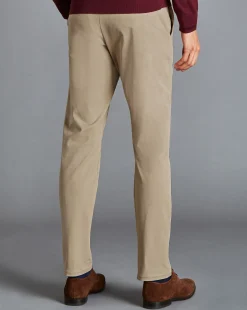 Golf Collection|Pants & Shorts<Charles Tyrwhitt Lightweight Pants - Oatmeal
