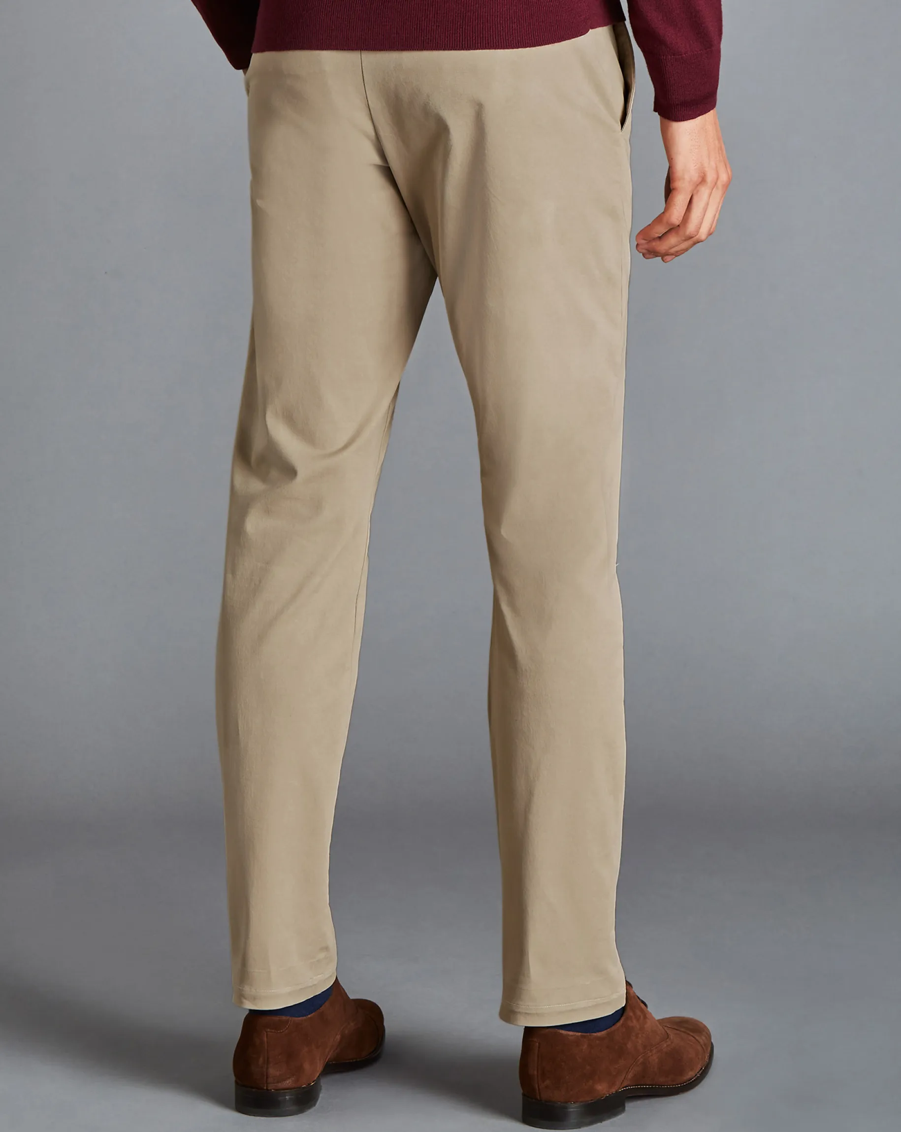 Golf Collection|Pants & Shorts<Charles Tyrwhitt Lightweight Pants - Oatmeal