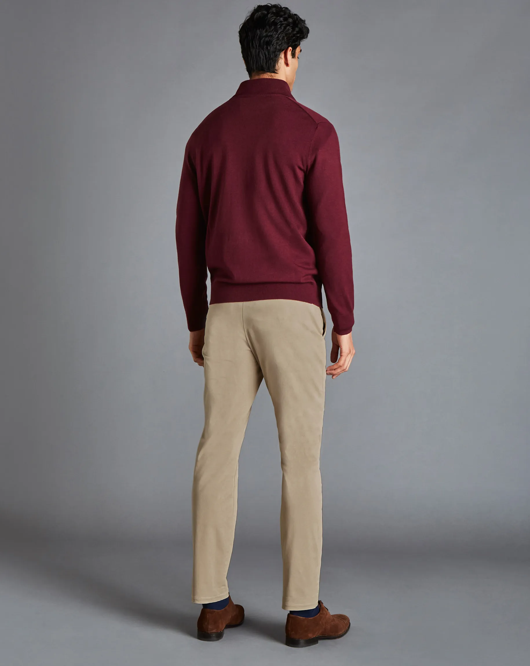 Golf Collection|Pants & Shorts<Charles Tyrwhitt Lightweight Pants - Oatmeal