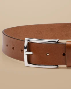 Belts & Suspenders|Leather Goods<Charles Tyrwhitt Made In England Leather Chino Belt - Tan