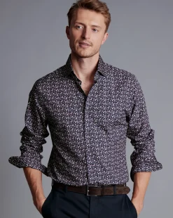 Liberty Print Shirts|Dress Shirts<Charles Tyrwhitt Made With Liberty Fabric Floral Print Semi-Spread Collar Shirt - Pink