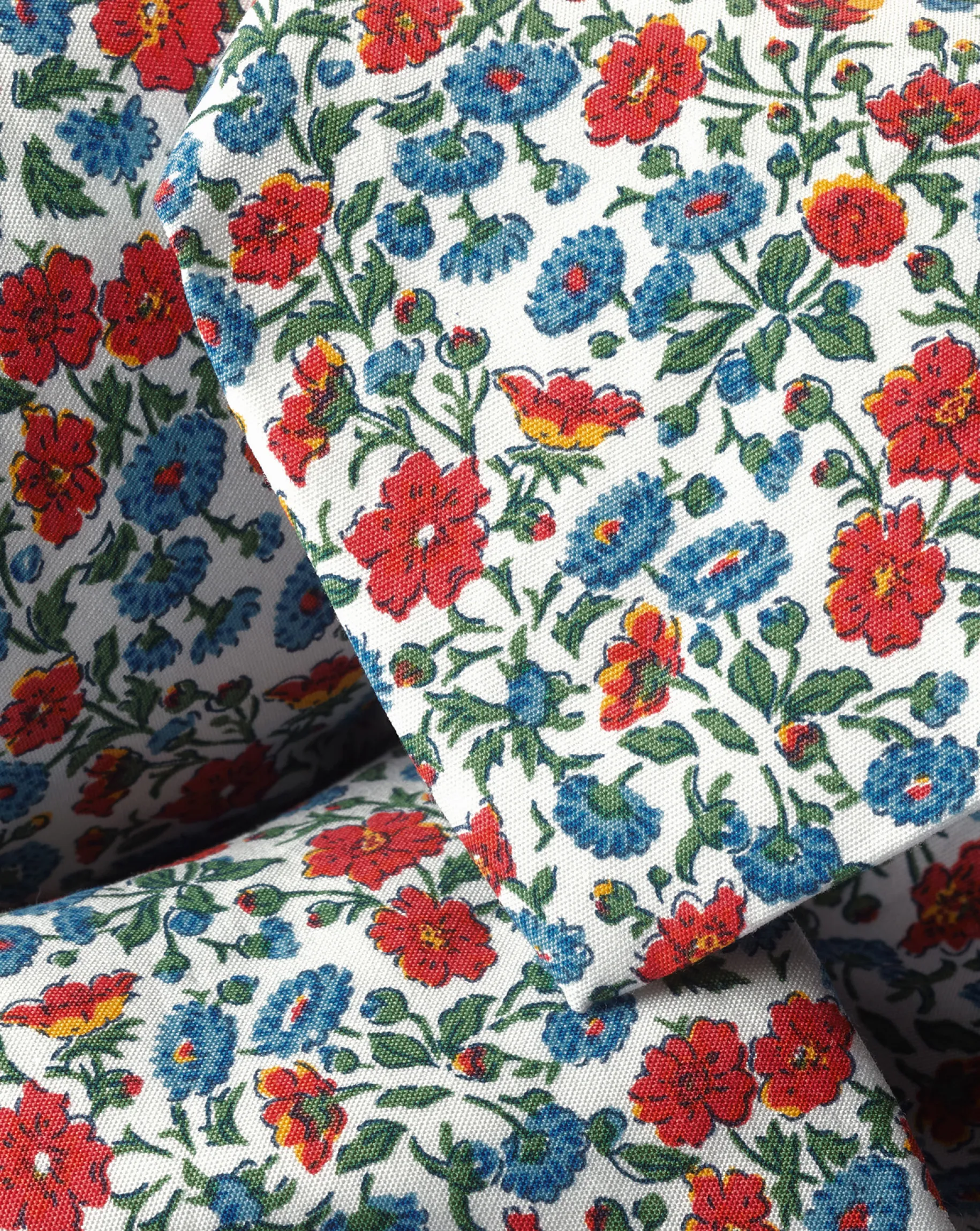 Liberty Print Shirts|Wedding<Charles Tyrwhitt Made With Liberty Fabric Floral Print Cotton Tie - Red