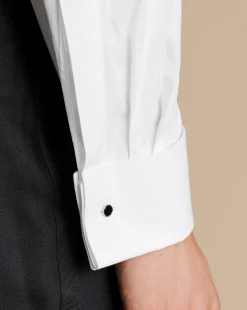 Luxury Shirts|Tuxedo Shirts<Charles Tyrwhitt Marcella Bib Tuxedo Shirt - White