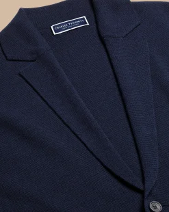 Blazers|Blue Sweaters<Charles Tyrwhitt Merino Blazer - Navy