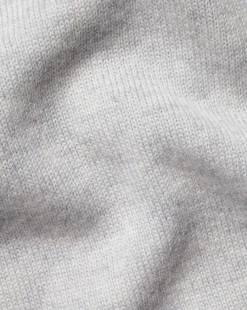 Sweaters|Crew Neck Sweaters<Charles Tyrwhitt Merino Cashmere Crew Neck Sweater - Silver
