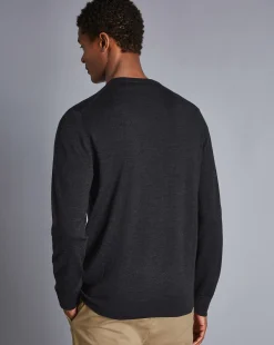 Sweaters|Crew Neck Sweaters<Charles Tyrwhitt Merino Crew Neck Sweater - Grey Charcoal