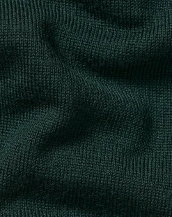 Long Sleeve polos|Polos<Charles Tyrwhitt Merino Polo Sweater - Forest Green