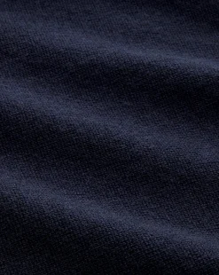 Sweaters|Quarter Zip Sweaters<Charles Tyrwhitt Merino Quarter Zip Sweater - Navy