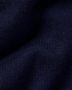 Blue Sweaters|Cardigans<Charles Tyrwhitt Merino Sleeveless Cardigan - Blue Navy