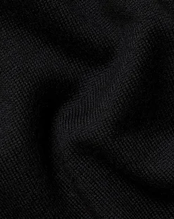 Turtleneck Sweaters|Sweaters<Charles Tyrwhitt Merino Turtleneck Sweater - Black