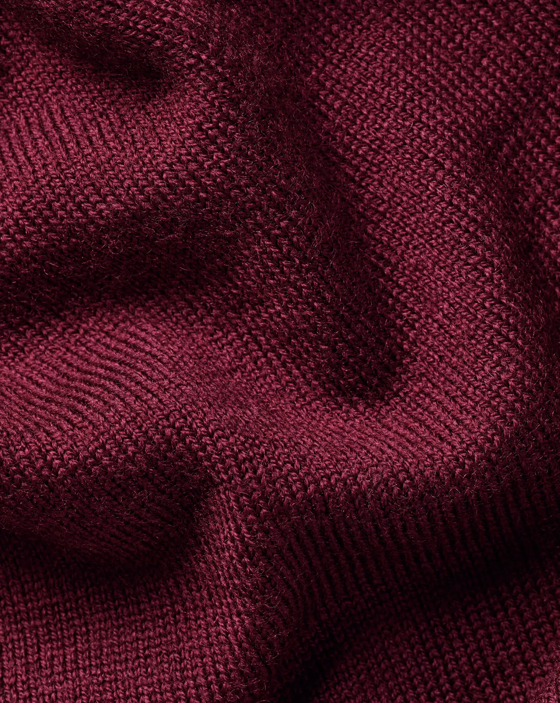 V-Neck Sweaters|Sweaters<Charles Tyrwhitt Merino V-Neck Sweater - Burgundy