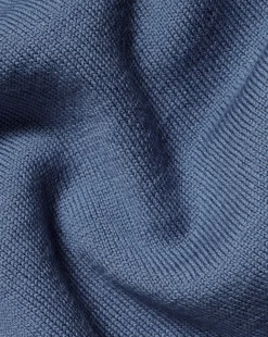 V-Neck Sweaters|Sweaters<Charles Tyrwhitt Merino V-Neck Sweater - Steel Blue