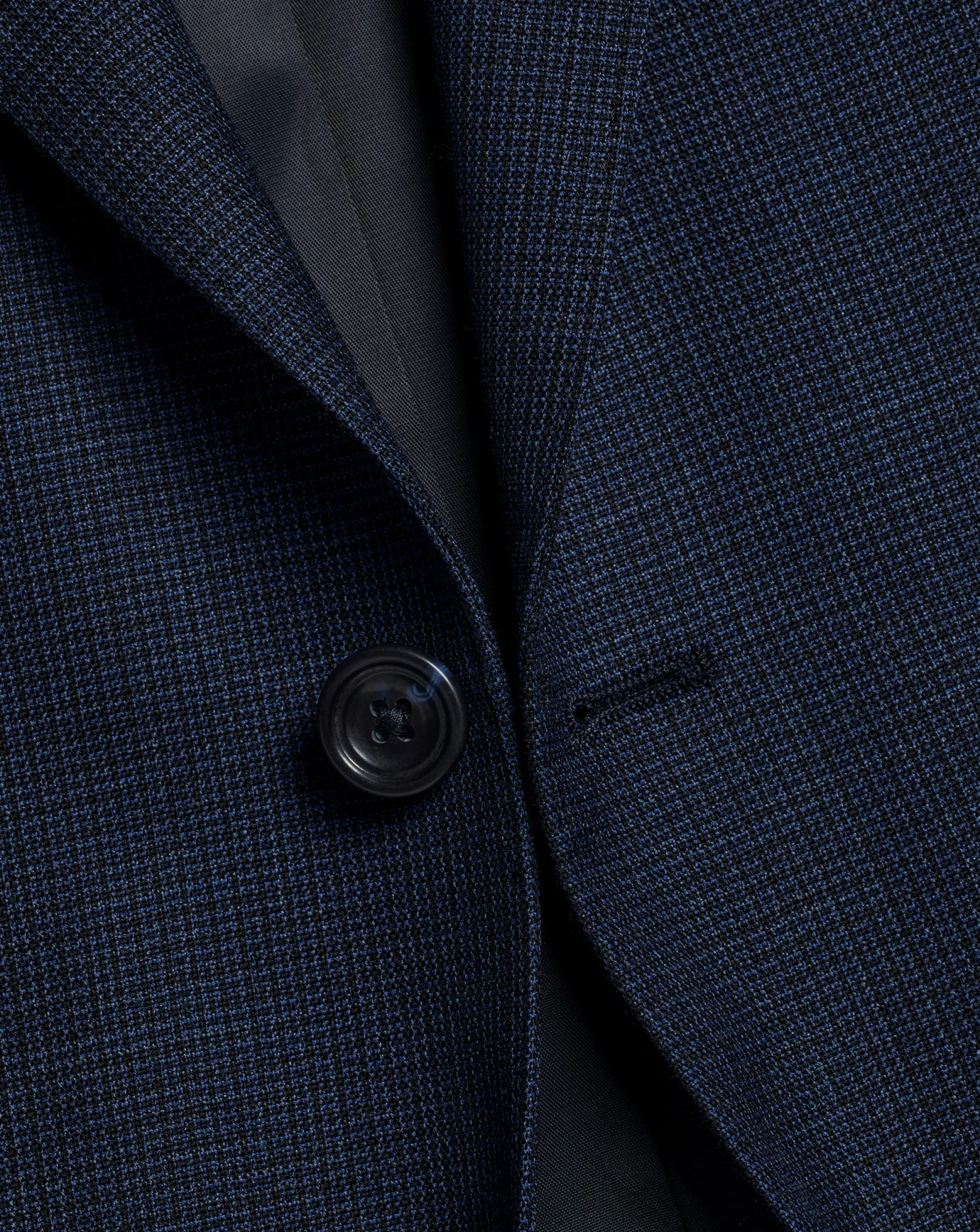 Suit Jackets|Blazers<Charles Tyrwhitt Micro Check Suit Jacket - Ink Blue