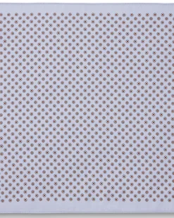 Accessories<Charles Tyrwhitt Mini Floral Print Silk Pocket Square - Light Blue