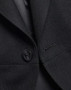 Suit Jackets<Charles Tyrwhitt Morning Suit Tail Coat - Black Herringbone
