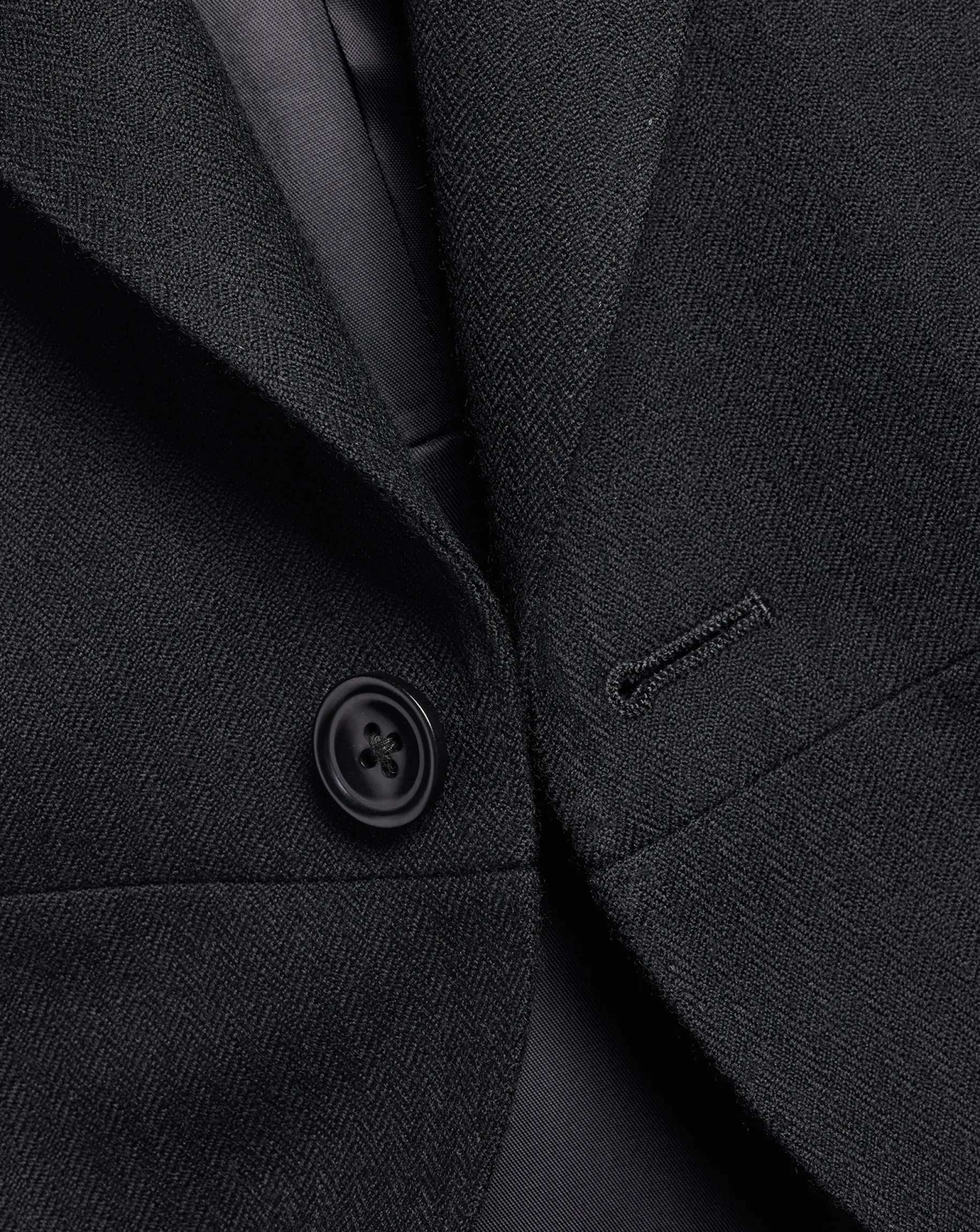 Suit Jackets<Charles Tyrwhitt Morning Suit Tail Coat - Black Herringbone