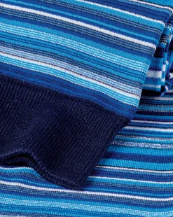 Socks<Charles Tyrwhitt Multi Stripe Socks - Cobalt Blue