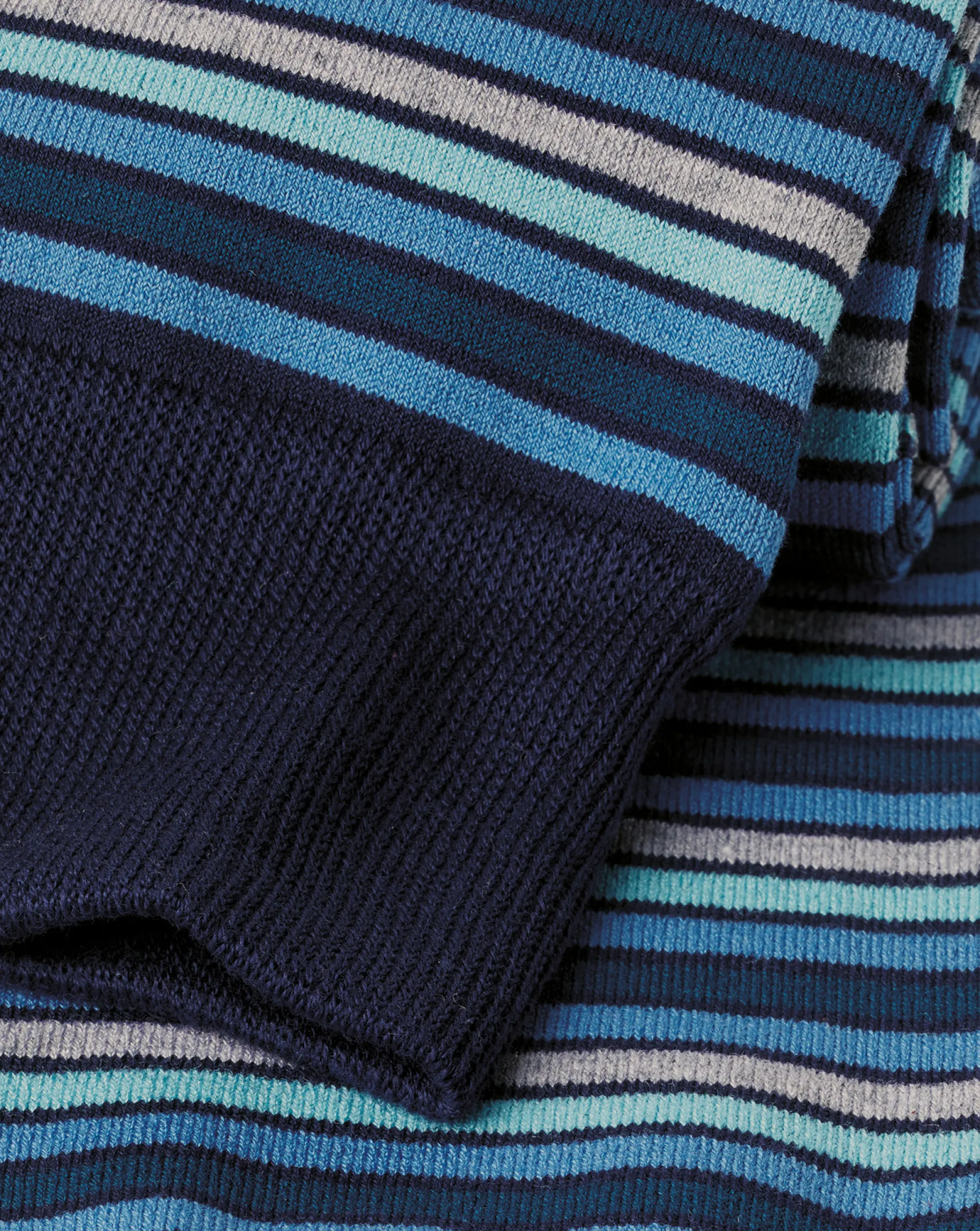 Socks<Charles Tyrwhitt Multi Stripe Socks - Mid Blue