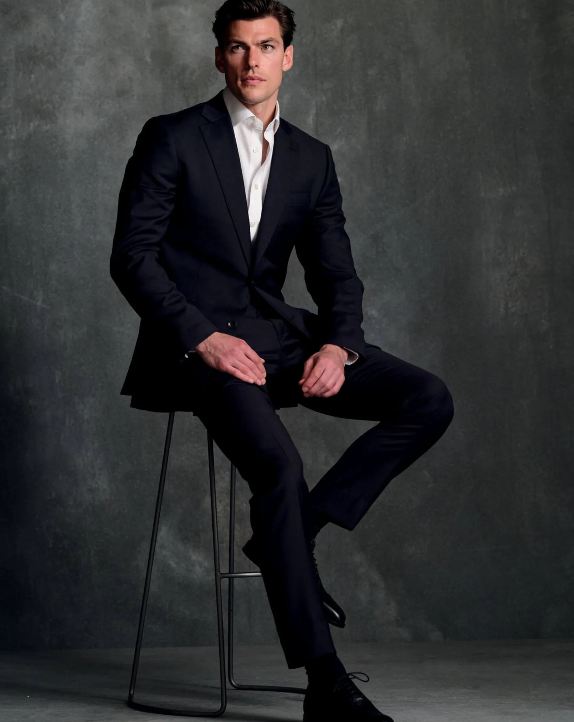Suit Jackets<Charles Tyrwhitt Natural Stretch Twill Suit Jacket - Navy
