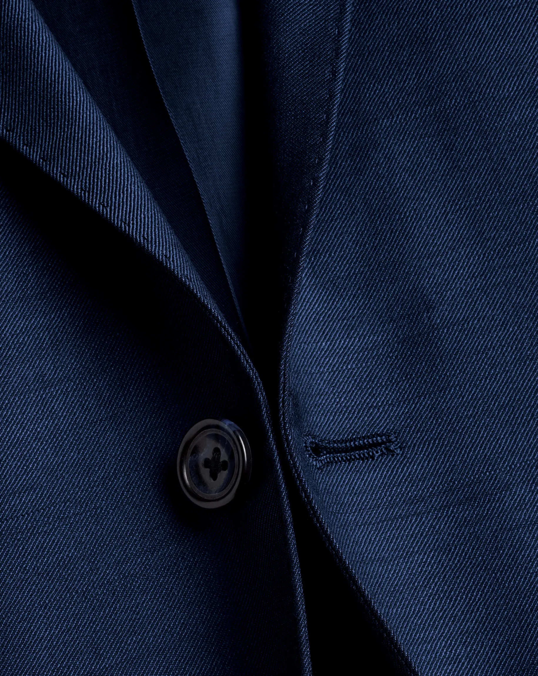 Suit Jackets|Blazers<Charles Tyrwhitt Natural Stretch Twill Suit Jacket - Royal Blue
