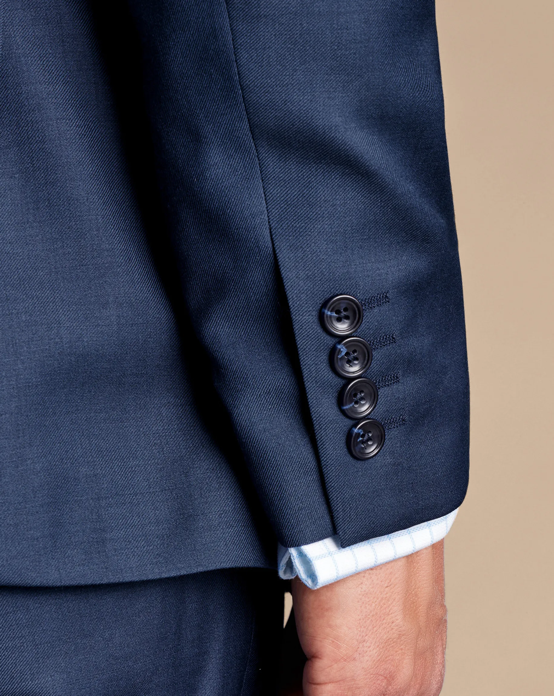 Suit Jackets<Charles Tyrwhitt Natural Stretch Twill Suit Jacket - Blue Royal