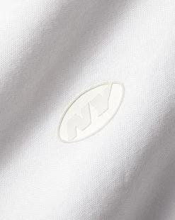 Casual Shirts|White Shirts<Charles Tyrwhitt New York Jets Button-Down Collar Washed Oxford Shirt - White