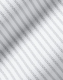 Dress Shirts|XL<Charles Tyrwhitt Non-Iron Oxford Stripe Shirt - Silver Grey