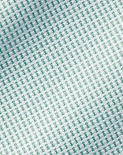 Shirt Sale|Dress Shirts<Charles Tyrwhitt Non-Iron Rectangle Stretch Texture Shirt - Green Spearmint