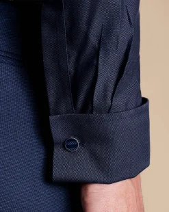 Dress Shirts|Blue Shirts<Charles Tyrwhitt Non-Iron Royal Oxford Shirt - French Blue