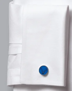 Dress Shirts|White Shirts<Charles Tyrwhitt Non-Iron Royal Oxford Shirt - White