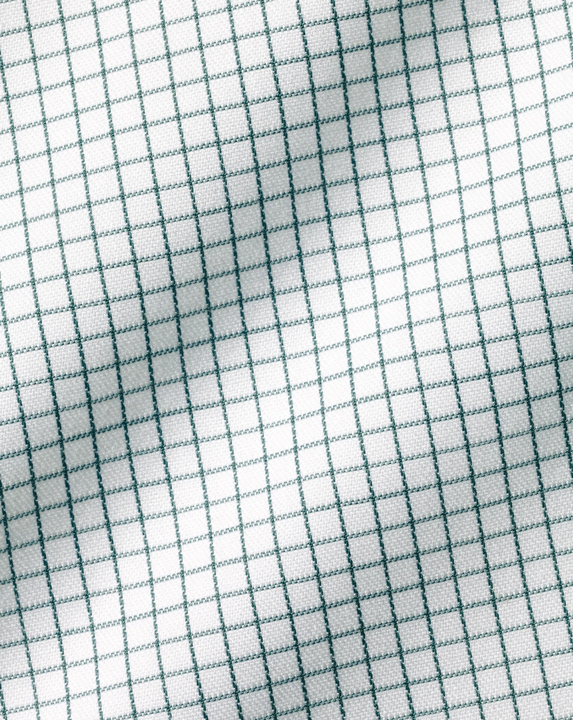 Shirt Sale|Dress Shirts<Charles Tyrwhitt Non-Iron Twill Mini Grid Check Shirt - Green