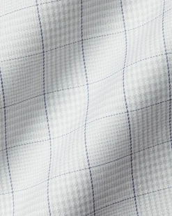 Shirt Sale|Dress Shirts<Charles Tyrwhitt Non-Iron Twill Prince Of Wales Check Shirt - Grey Silver