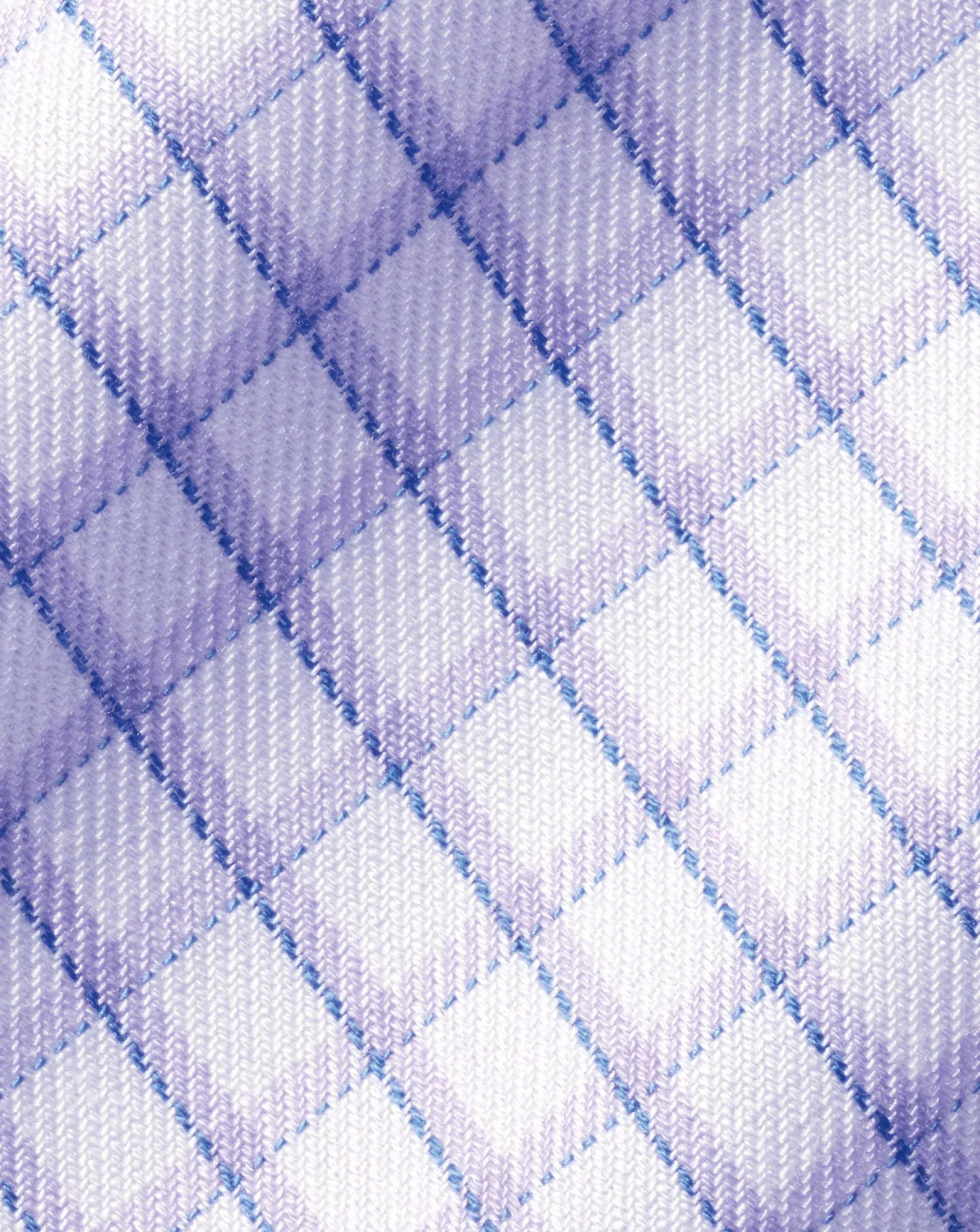 Shirt Sale|Dress Shirts<Charles Tyrwhitt Non-Iron Two Color Check Shirt - Purple Lilac