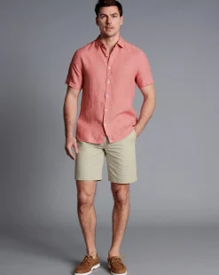 Shoes<Charles Tyrwhitt Nubuck Boat Shoes - Brown Tobacco