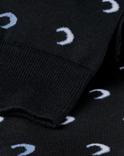 Accessories<Charles Tyrwhitt Once in a Blue Moon Motif Socks - Black